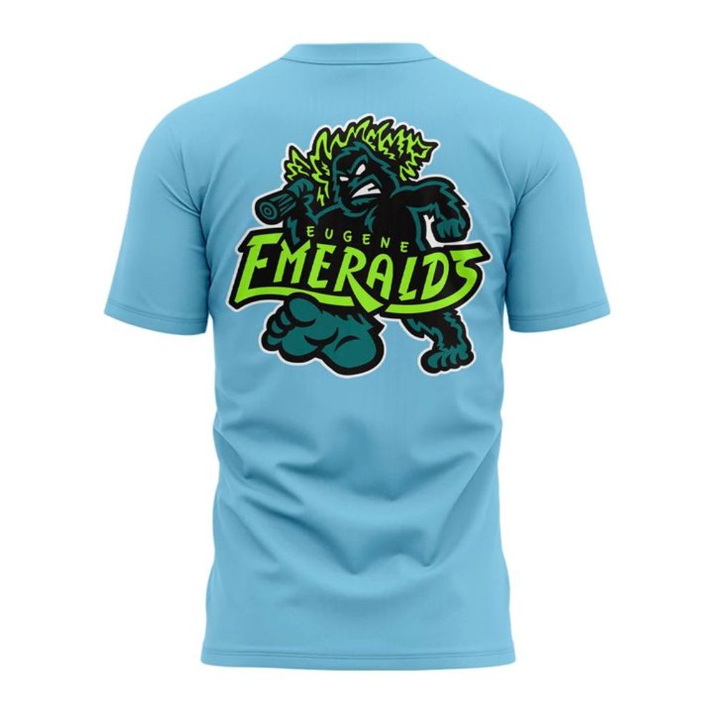 Eugene Emeralds x Moana Night Light Blue Special Edition T Shirt - Image 3