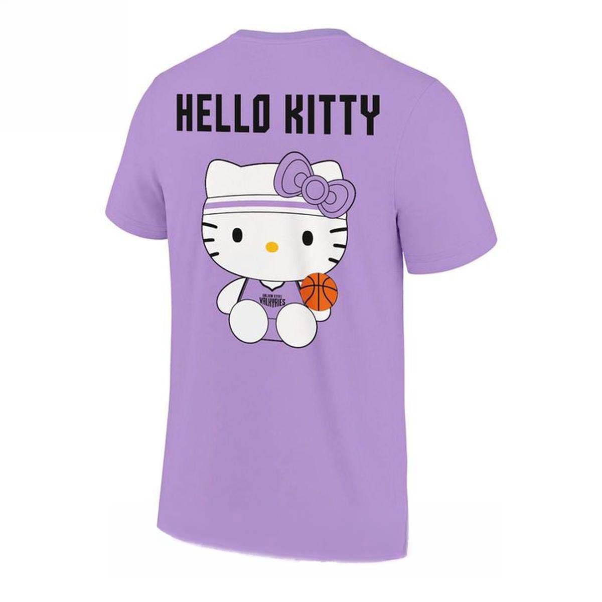 Hello Kitty x Golden State Valkyries 2026 Graphic T-Shirt - Best Gift for Fans - Image 3