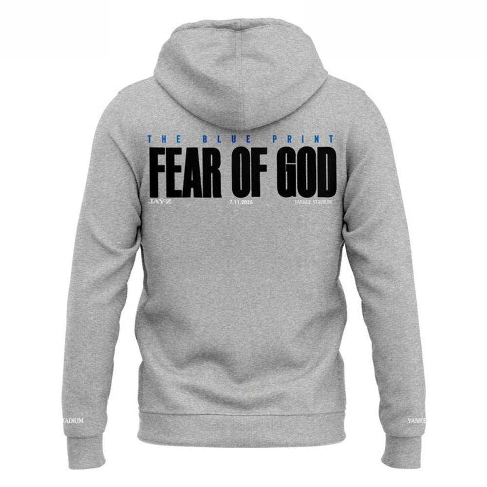 New York Yankees x Jay-Z 2026 Yankee Stadium Concert Fear Of God Hoodie - Best Gift for Fans - Image 3