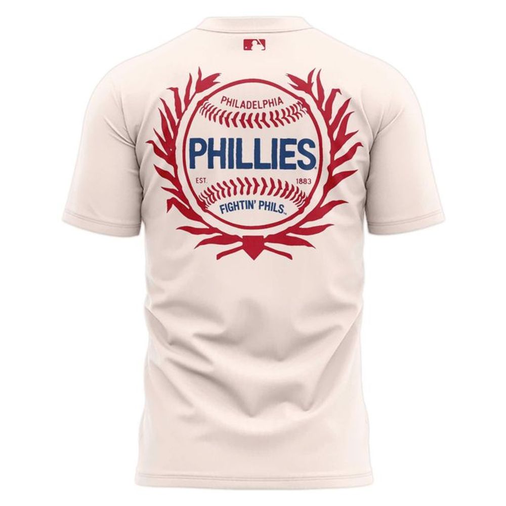 Cream Philadelphia Phillies 2026 Field of Dreams Game Shirt - Image 3