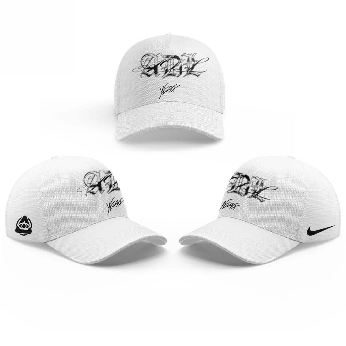 2026 YEAT The LOVELYFE Tour Black Hoodie Cap - Image 3
