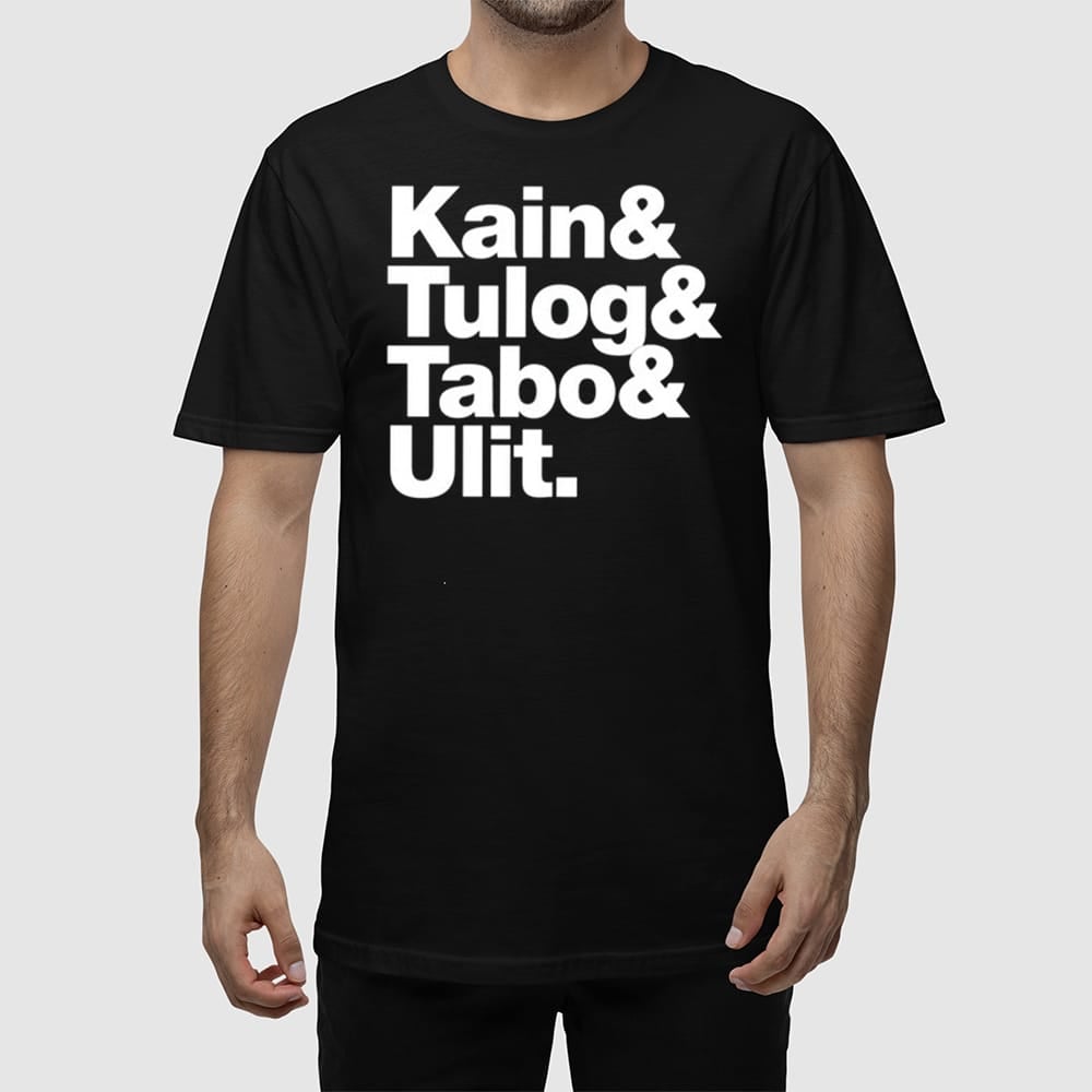 Kain Tulog Tabo Ulit Shirt Funny Filipino Meme Graphic Tee Merch 2025 - Image 3