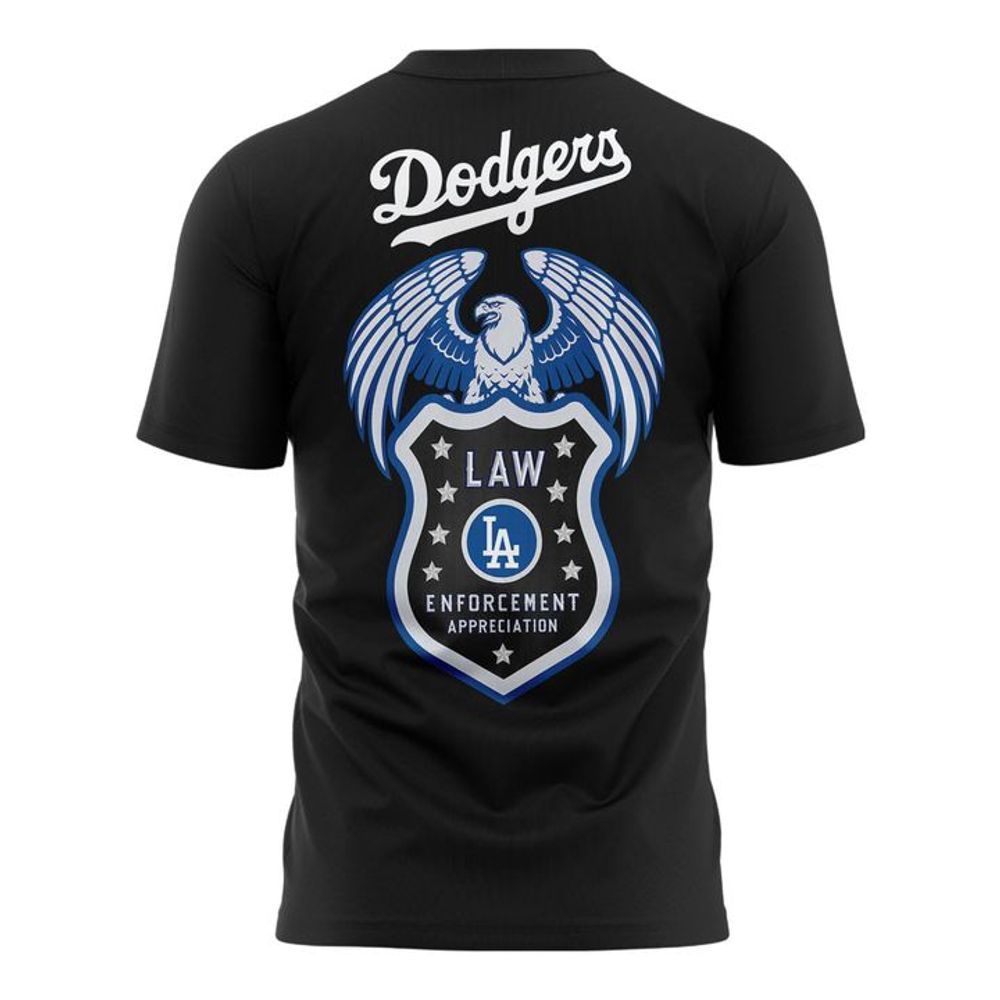 Los Angeles Dodgers Law Enforcement Night 2026 Special Shirt - Image 3