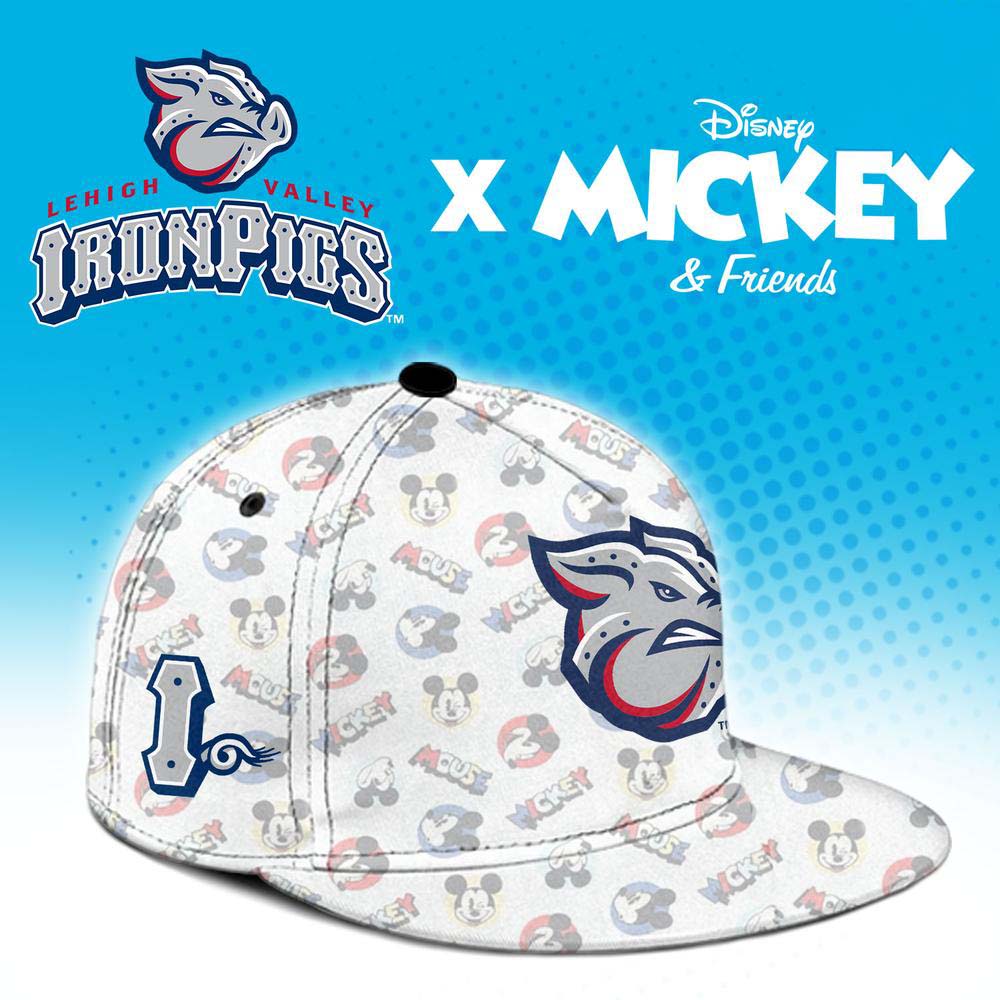 Lehigh Valley IronPigs x Disney Mickey and Friends Baseball Jersey - Best Gift for Fans - Image 3