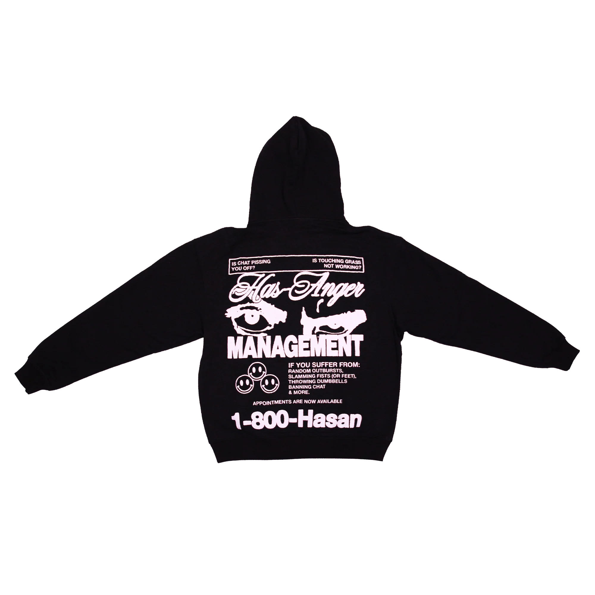 HasAnger Hoodie HasAn ger Hoodie Trend Graphic Merch 2025 - Image 4