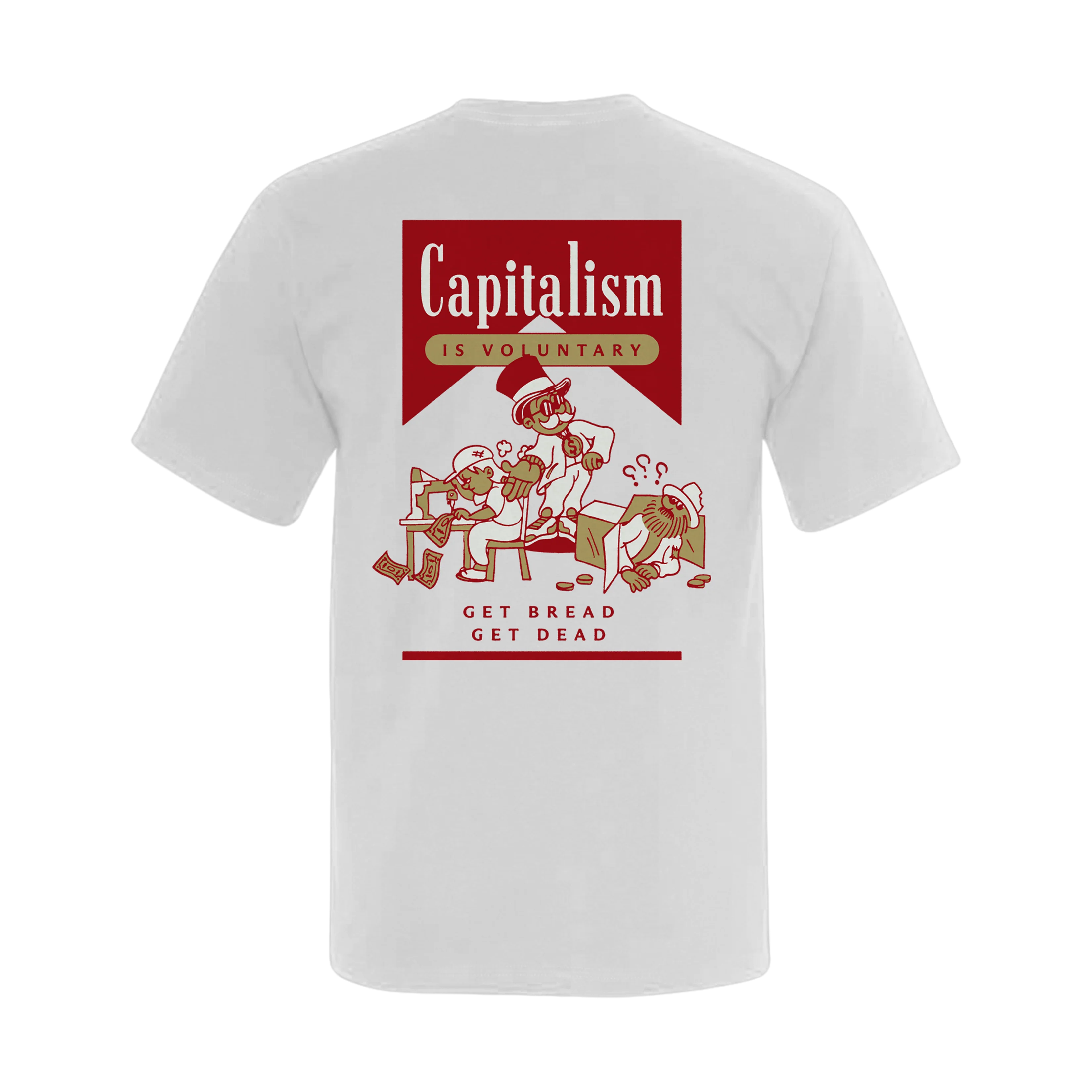 Get Bread Get Dead Tee Get Bread Get Dead Graphic Tee Merch 2025 - Image 4