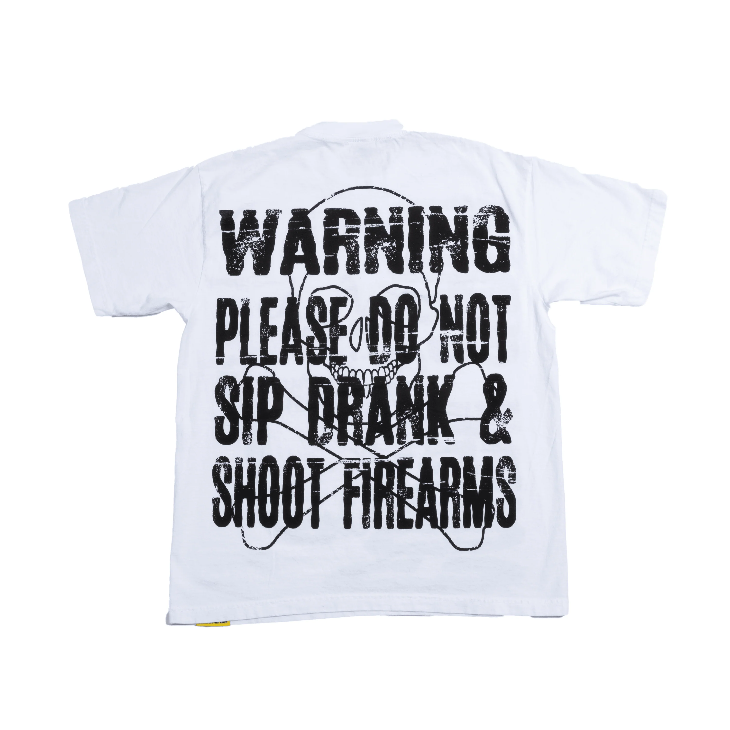 Warning TShirt Bold Warning Statement Graphic Tee Merch 2025 - Image 4