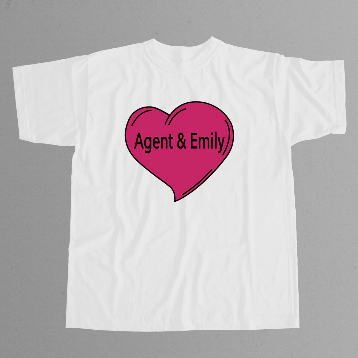 Agent Emily Vintage Graphic Tee Trendy 2025 Retro Style Gift for Fans - Image 4