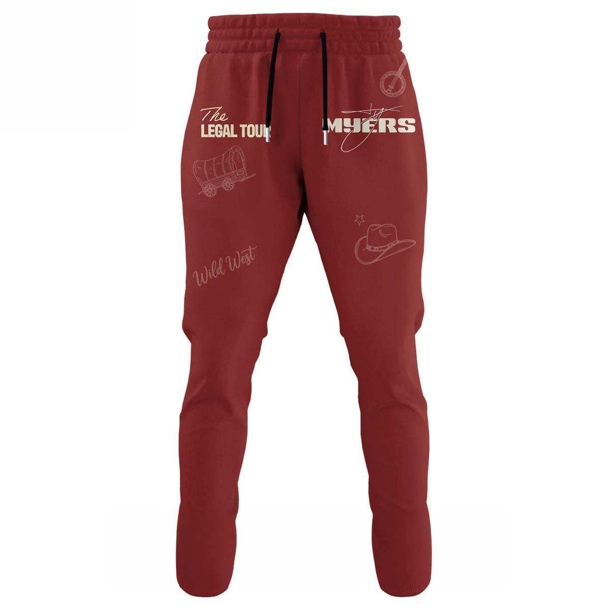 Ty Myers The Legal Tour Music Red Hoodie Shirt - Best Gift for Fans - Image 2