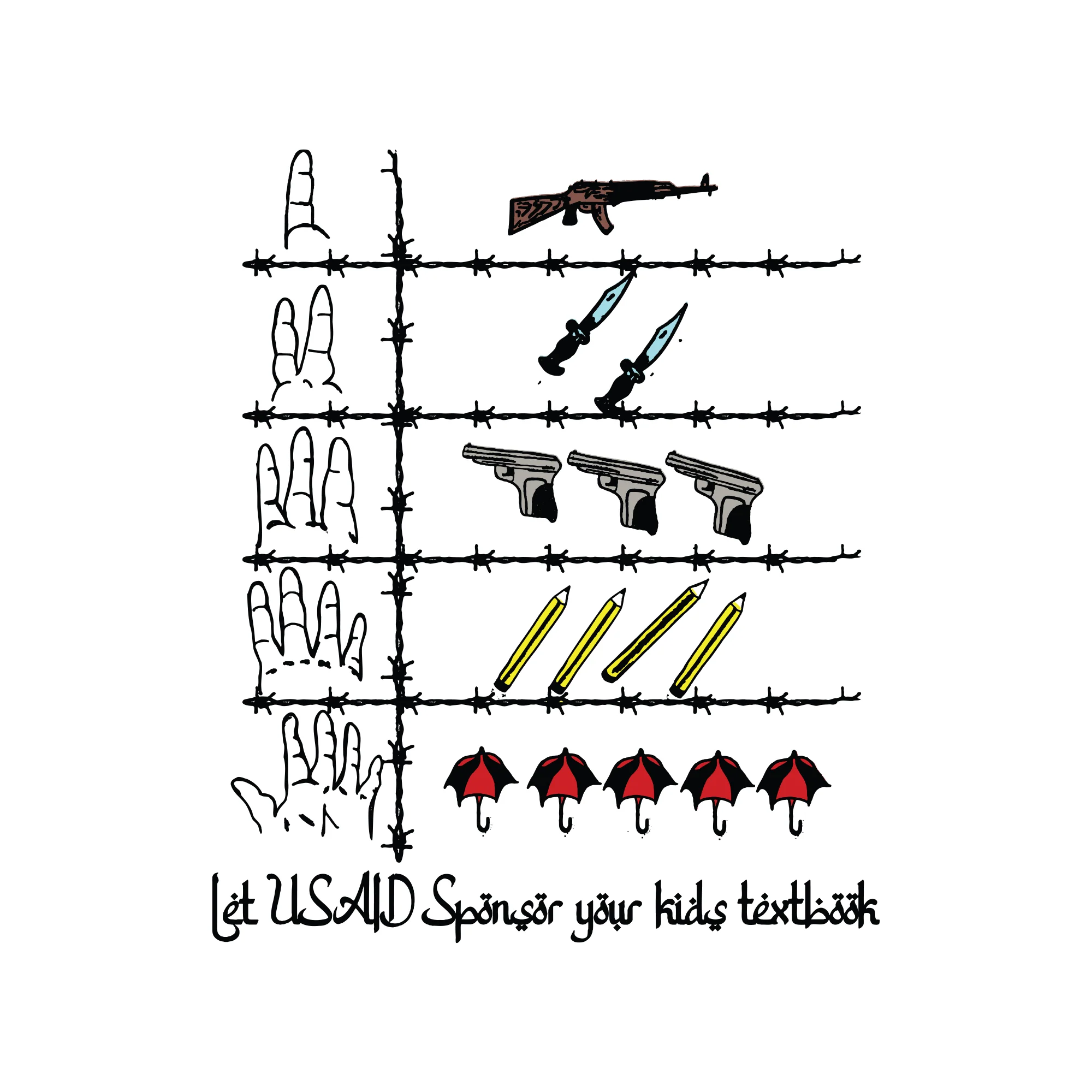 US Aid TShirt US Aid Statement Graphic Tee Merch 2025 - Image 5