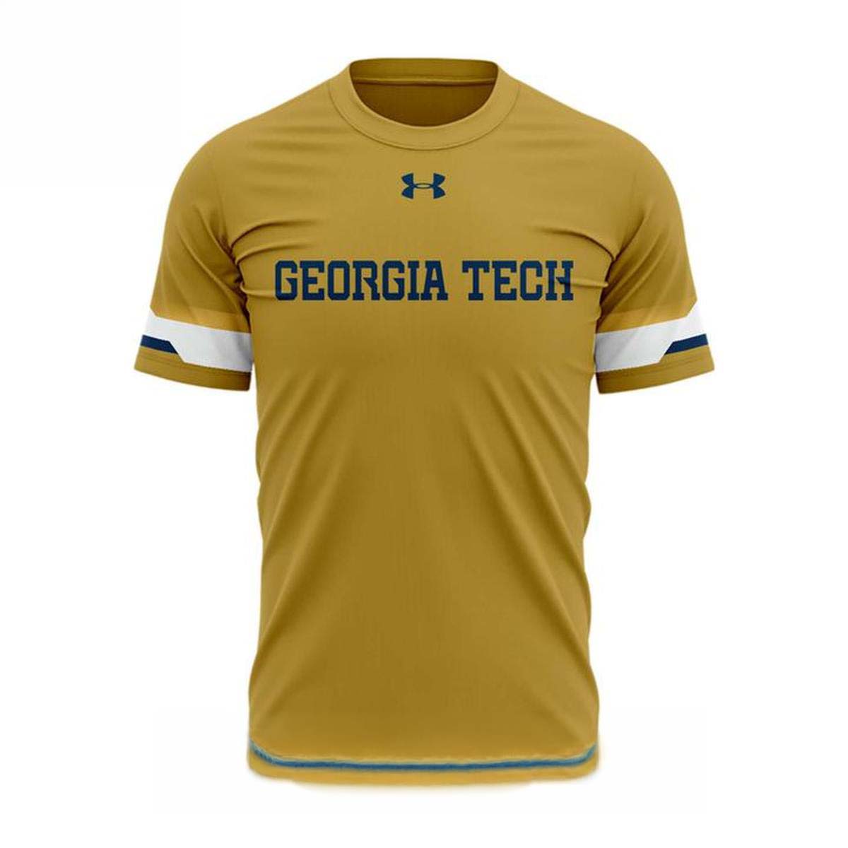 Under Armour Georgia Tech Football Yellow 2026 Hoodie - Best Gift for Fans - Image 2