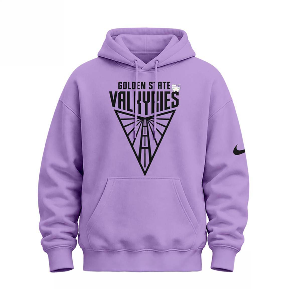 Hello Kitty x Golden State Valkyries 2026 Hoodie - Best Gift for Basketball Fans - Image 3