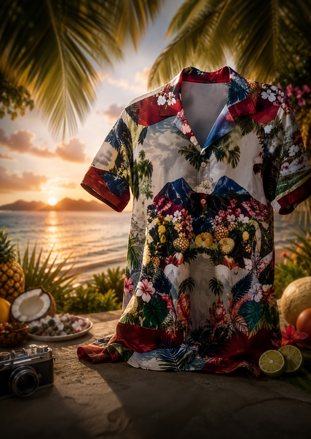 Hawaiian shirts collection banner
