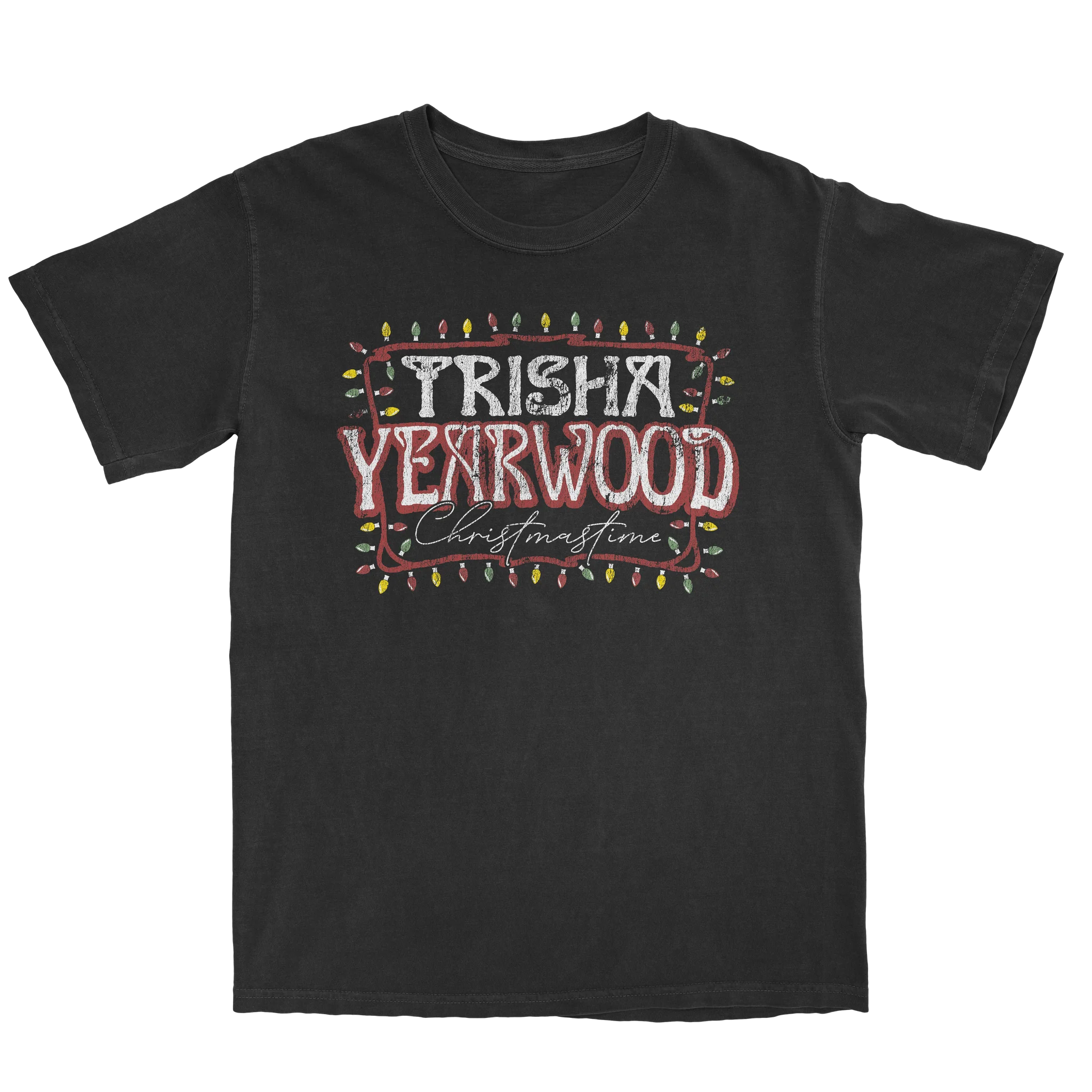 2025 Trisha Yearwood Christmastime Black Tee
