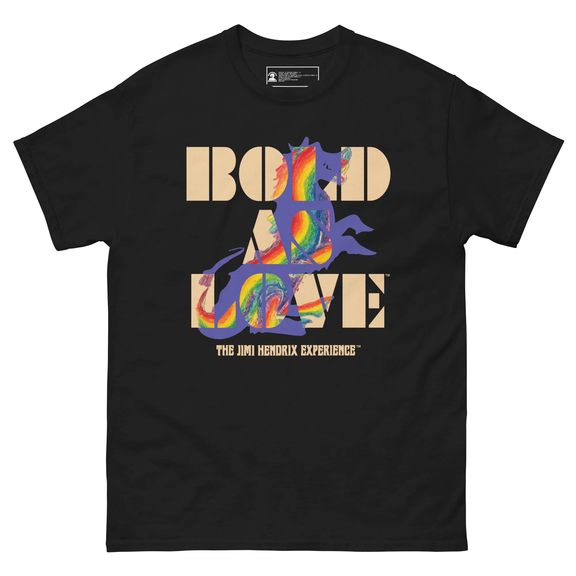 Bold As Love Black Tee