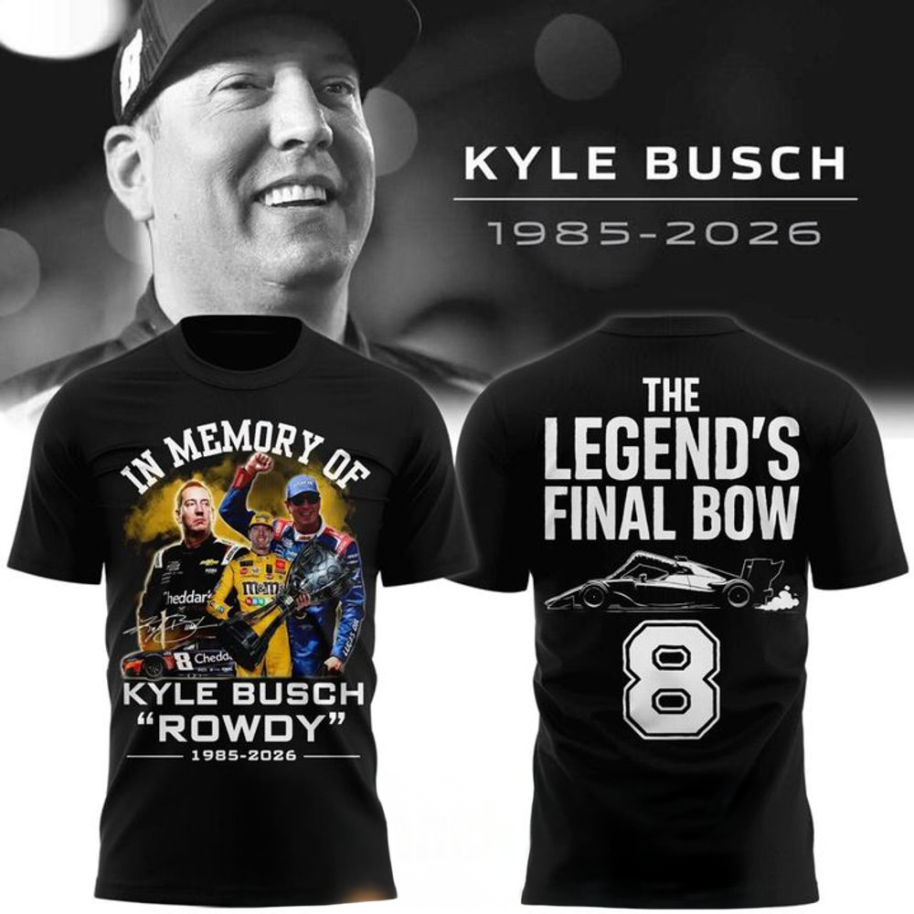In memory of Kyle Busch Rowdy 1985 2026 Shirt
