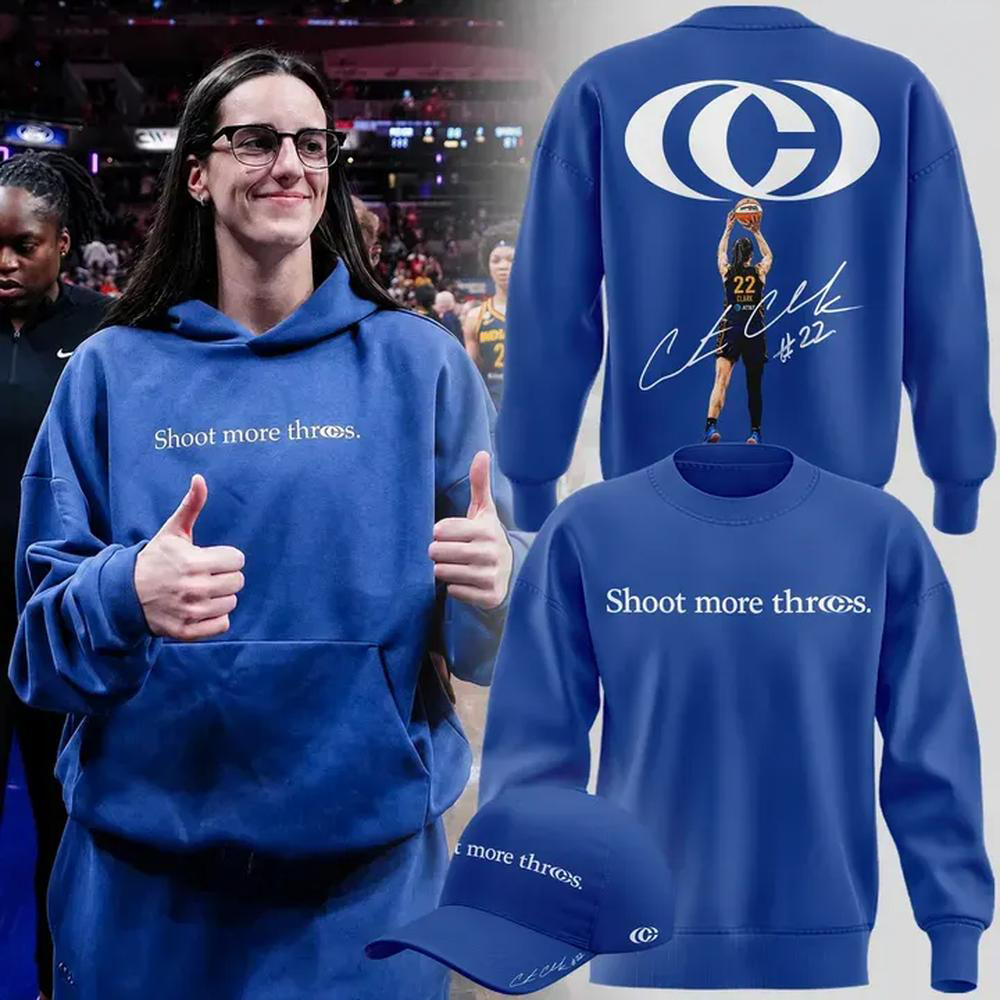 Indiana Fever Caitlin Clark Shoot More Threes Sweatshirt
