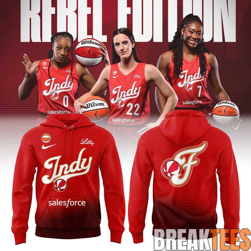 2026 Indiana Fever Rebel Edition Special Hoodie