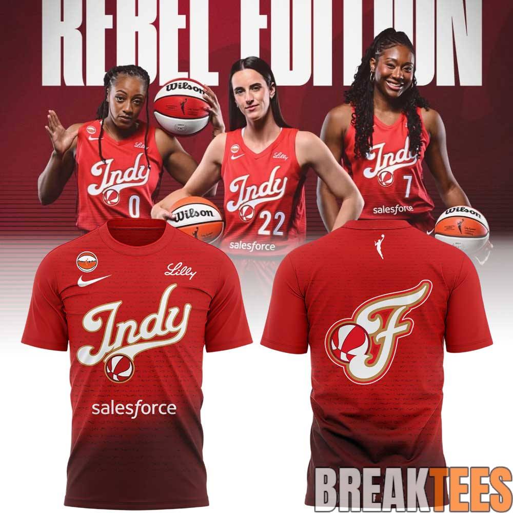 Indiana Fever 2026 Rebel Edition Special TShirt