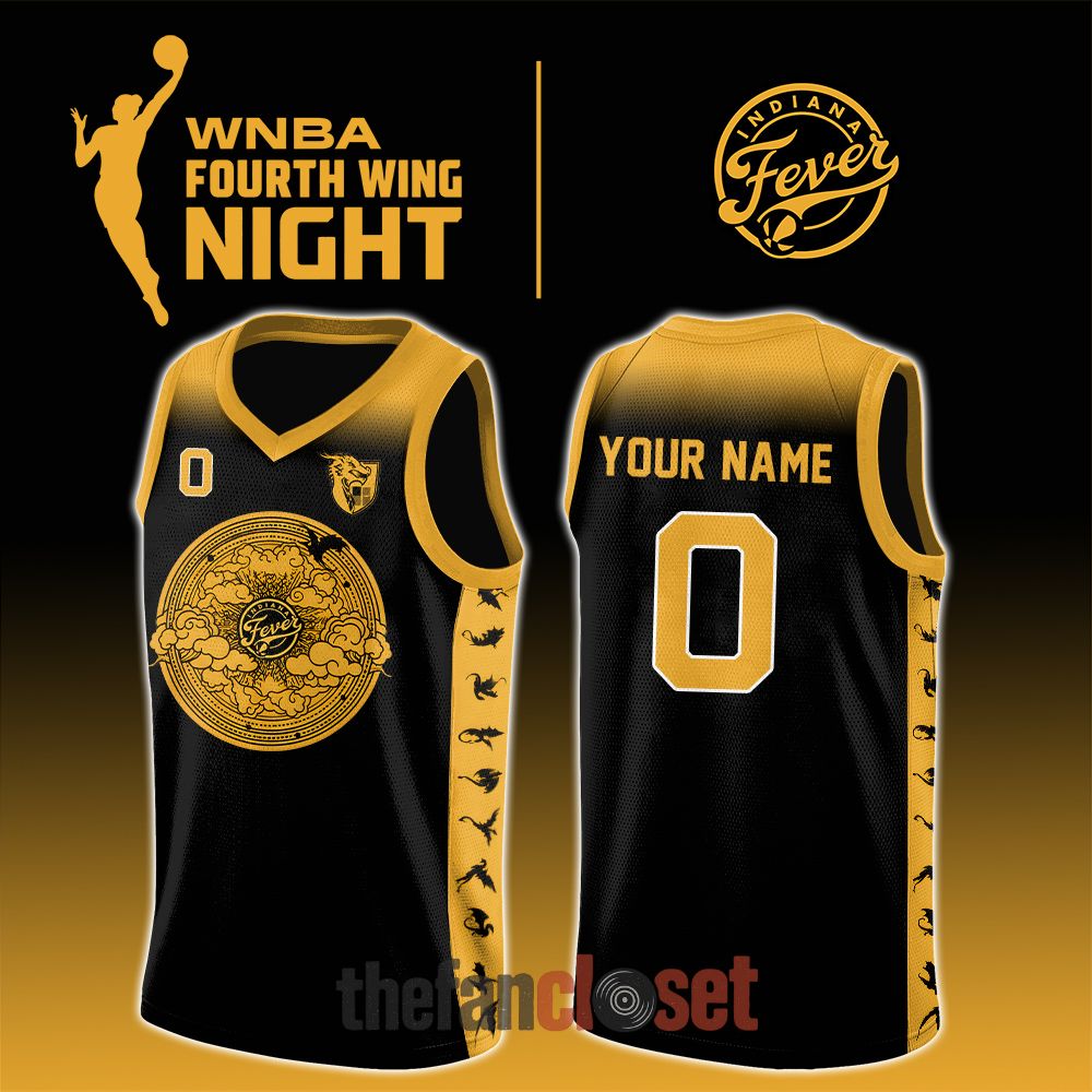 Indiana Fever WNBA x Fourth Wing Night 2026 Special Basketball Jersey