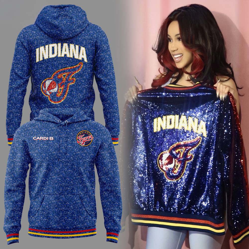 Indiana Fever x Cardi B 2026 Limited Edition Hoodie