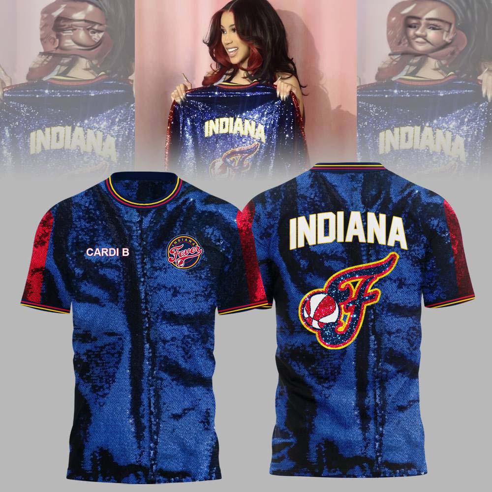 Indiana Fever x Cardi B 2026 Limited Edition T-Shirt