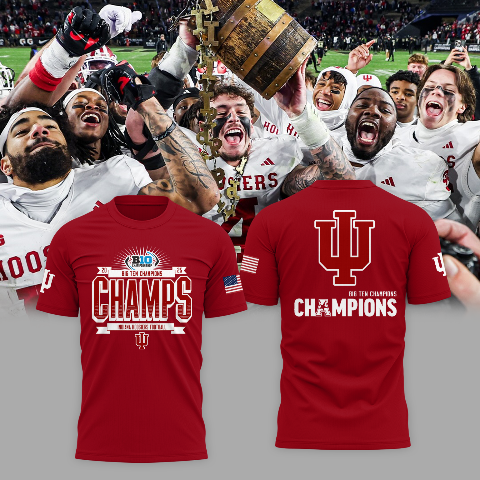 Indiana Football We are Champions