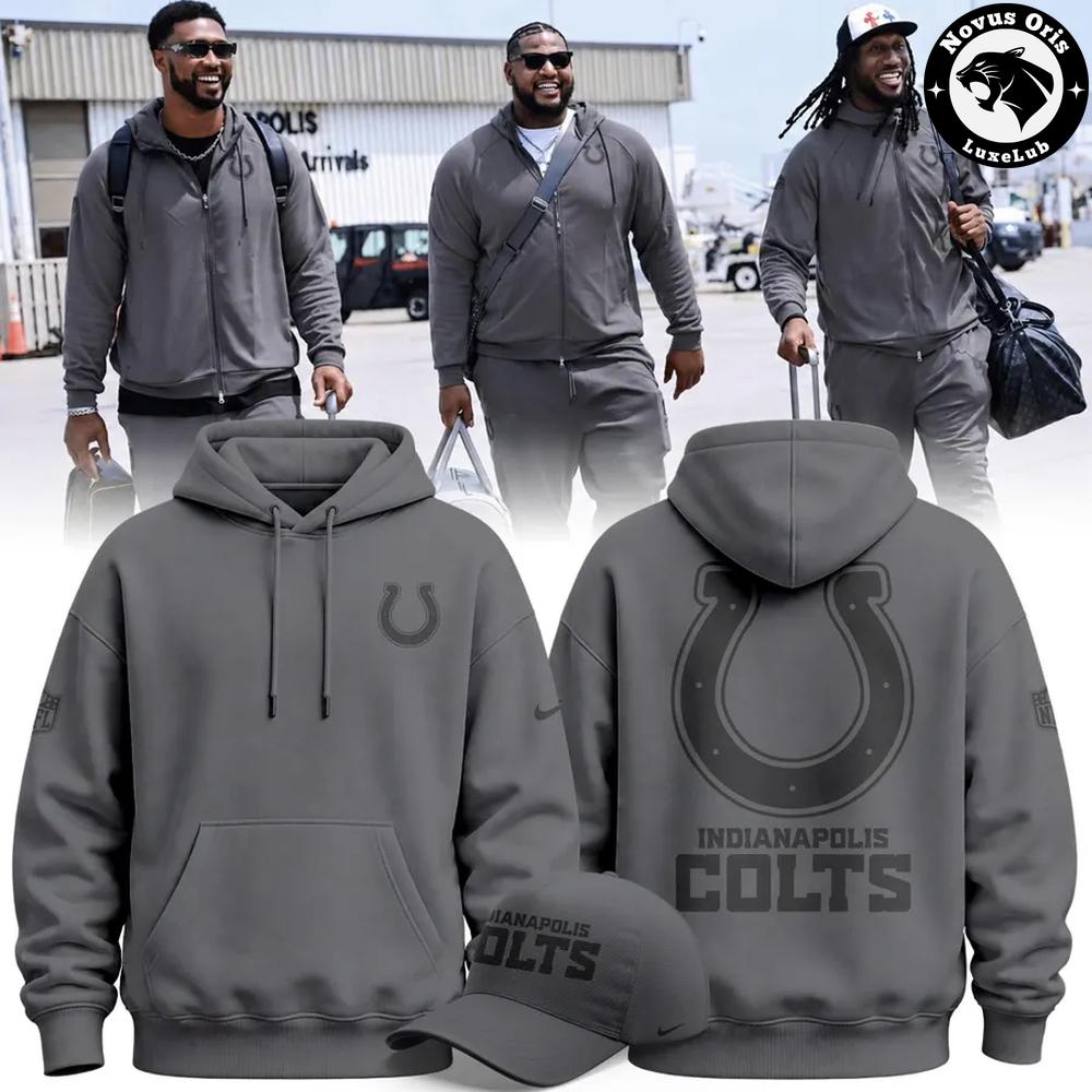 Indianapolis Colts 2026 Limited Edition Charcoal Grey Hoodie 1 - Unicasport Indianapolis Colts 2026 Limited Edition Charcoal Grey Hoodie