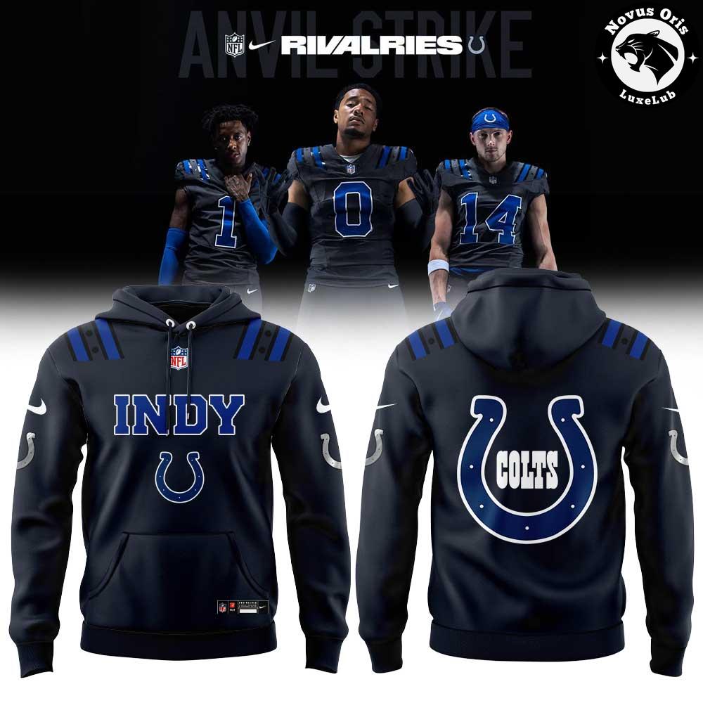 Indianapolis Colts 2026 Rivalries Anvil Strike Graphic Pullover Hoodie 1 - Unicasport Indianapolis Colts 2026 Rivalries Anvil Strike Graphic Pullover Hoodie