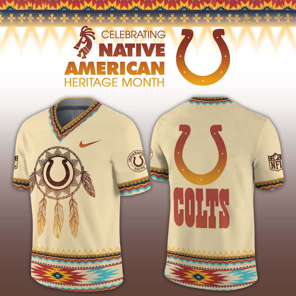 Indianapolis Colts Native American Heritage Limited Football Jersey 2 - Unicasport Indianapolis Colts Native American Heritage Limited Football Jersey