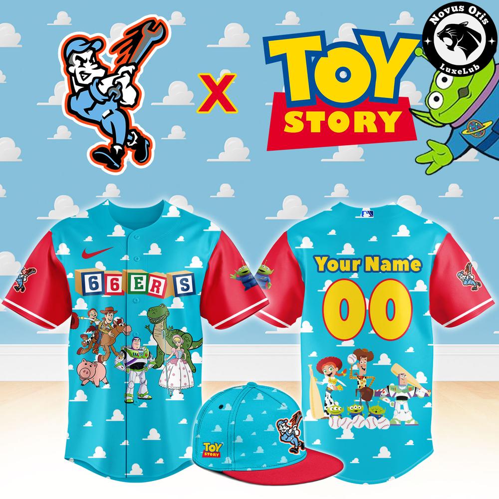 Inland Empire 66ers x Toy Story Night Pixar Cartoon Custom Baseball Jersey 1 - Unicasport Inland Empire 66ers x Toy Story Night Pixar Cartoon Custom Baseball Jersey
