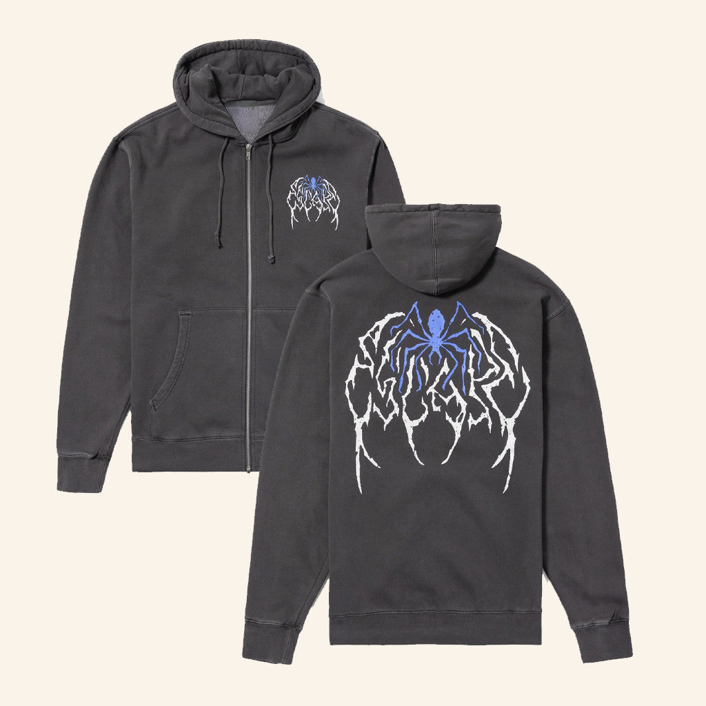 Insomniac Merch Escape The Spider Zip Hoodie Husband Christmas Gift Ideas