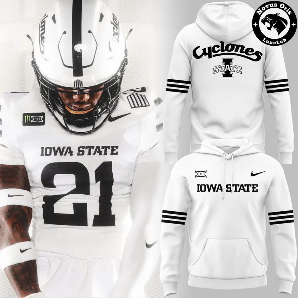 Iowa State Cyclones 2026 Icy Whites Uniform White Pullover Hoodie 1 - Unicasport Iowa State Cyclones 2026 Icy Whites Uniform White Pullover Hoodie