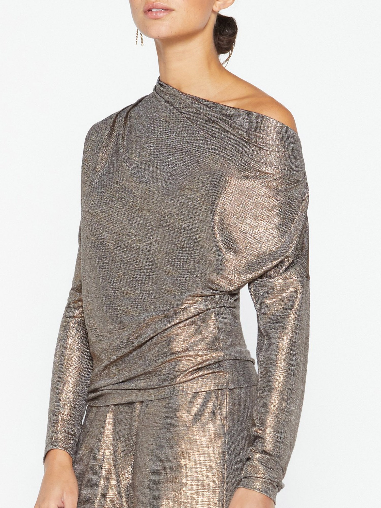 iPage Elsie Off Shoulder Feminine Fashion Top for Women