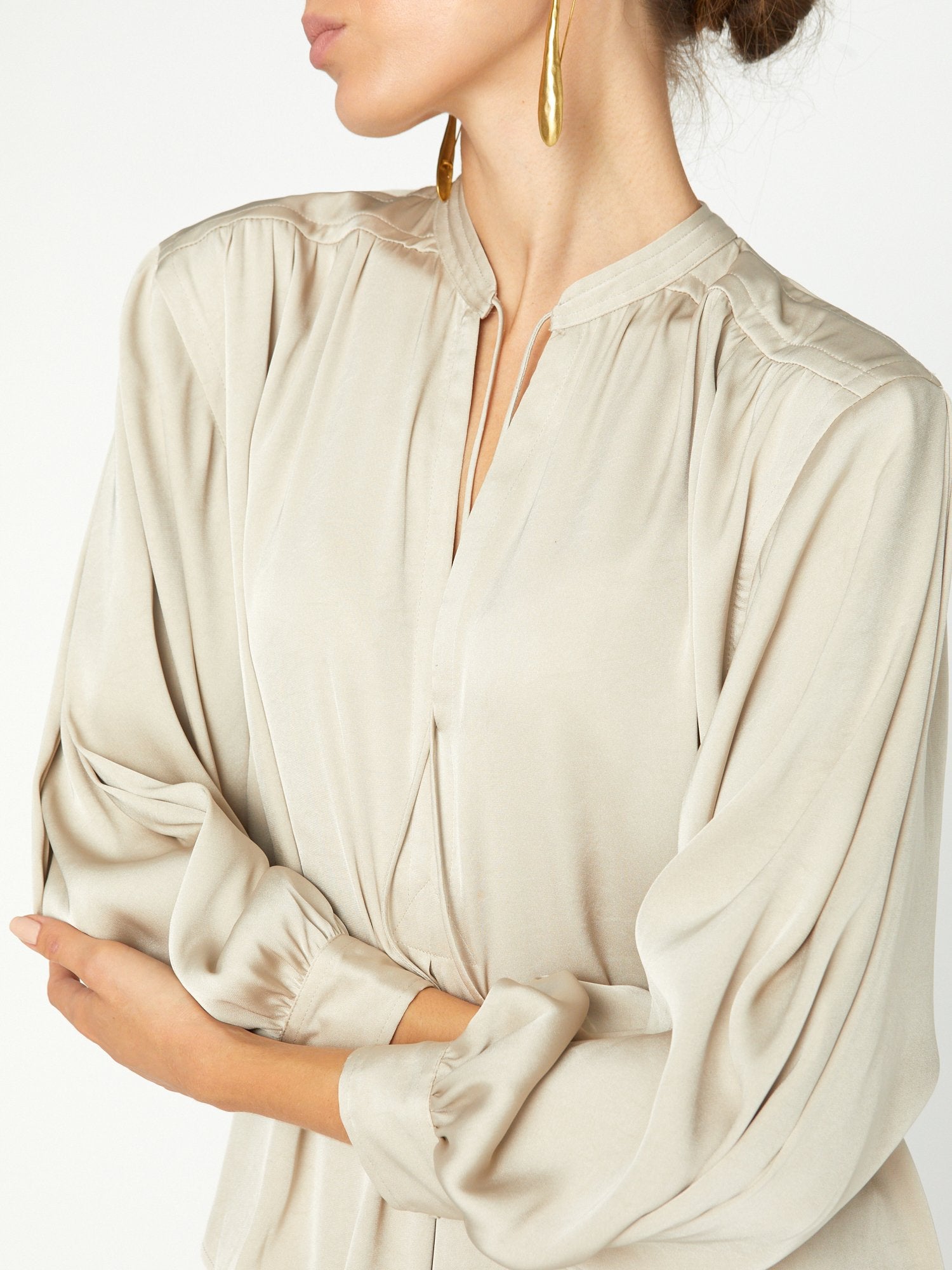 iPage Etta Ribbed Casual Layering Top for Women