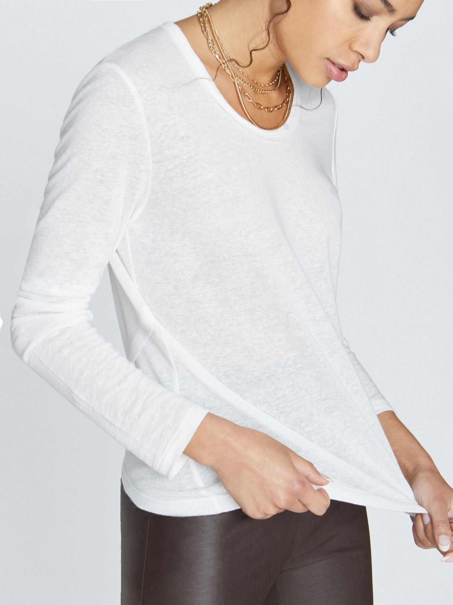 iPage Hart Relaxed Everyday Cotton Tee for Women