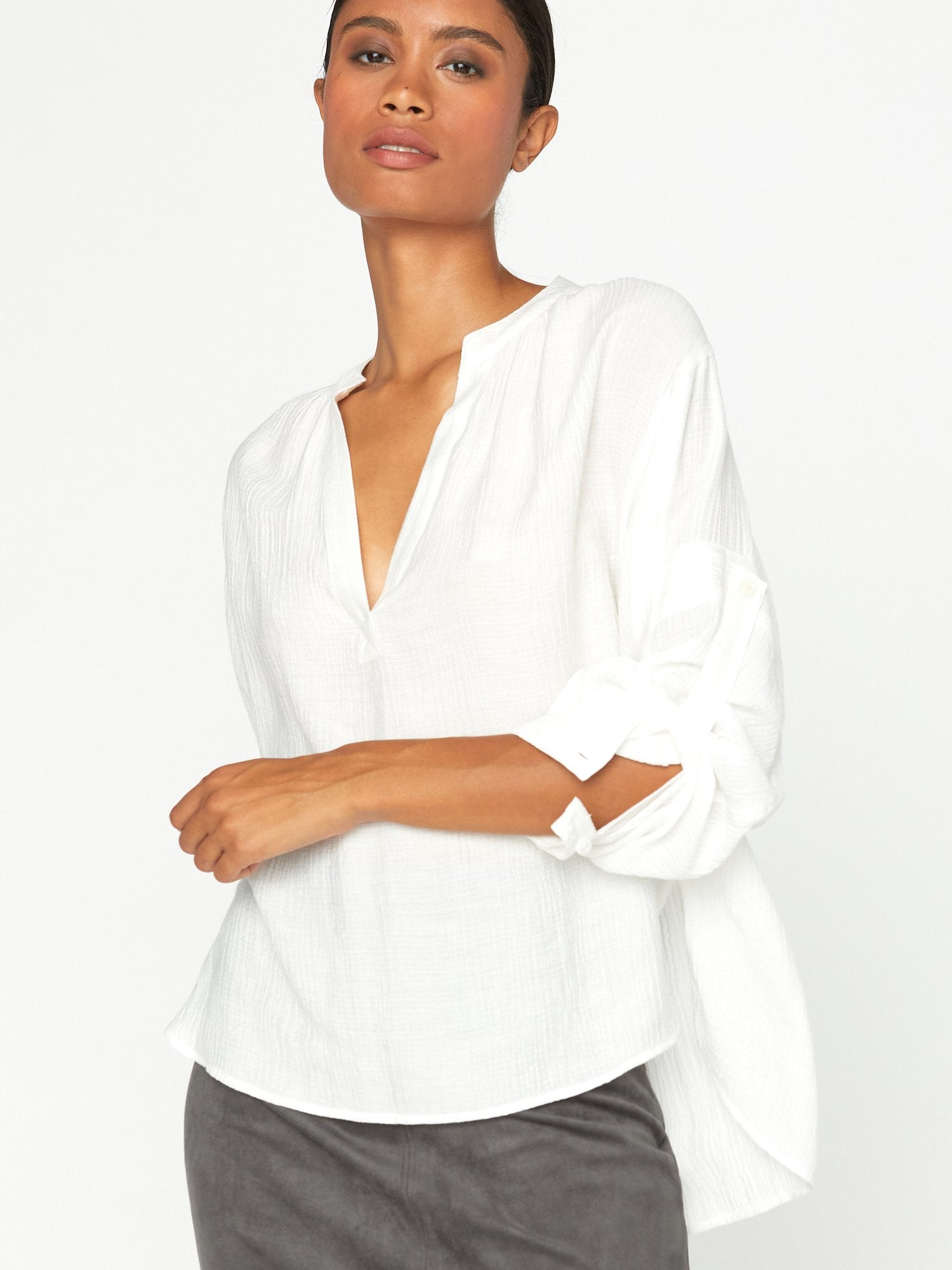 iPage Jaxon Relaxed Long Sleeve Fashion Top for Women - Image 3