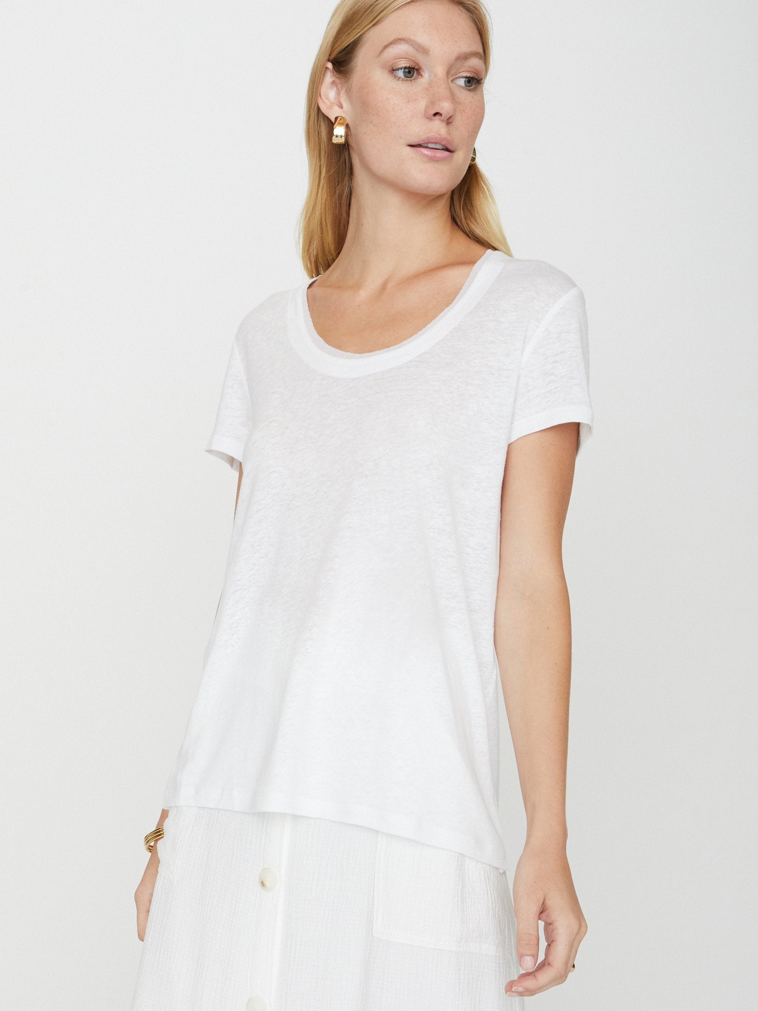 iPage Massa Relaxed Casual Basic Tee for Women