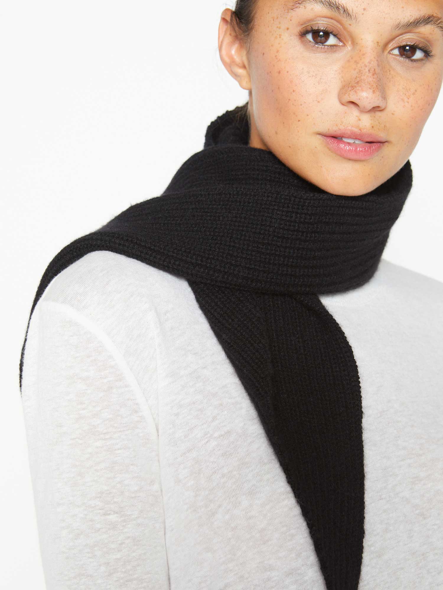 iPage Soft Knit Blend Elegant Neck Tie Scarf for Women