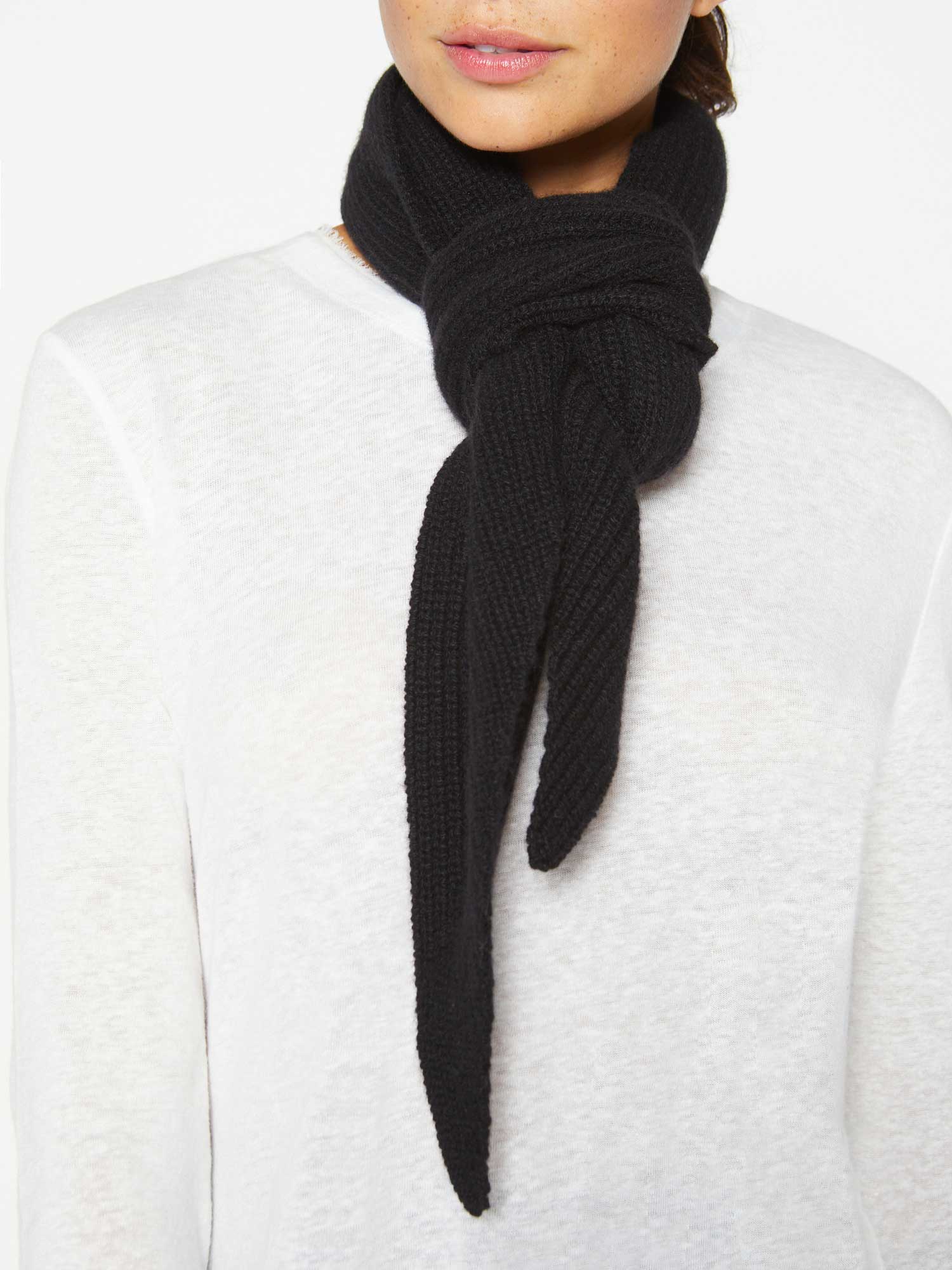 iPage Soft Knit Blend Elegant Neck Tie Scarf for Women - Image 3