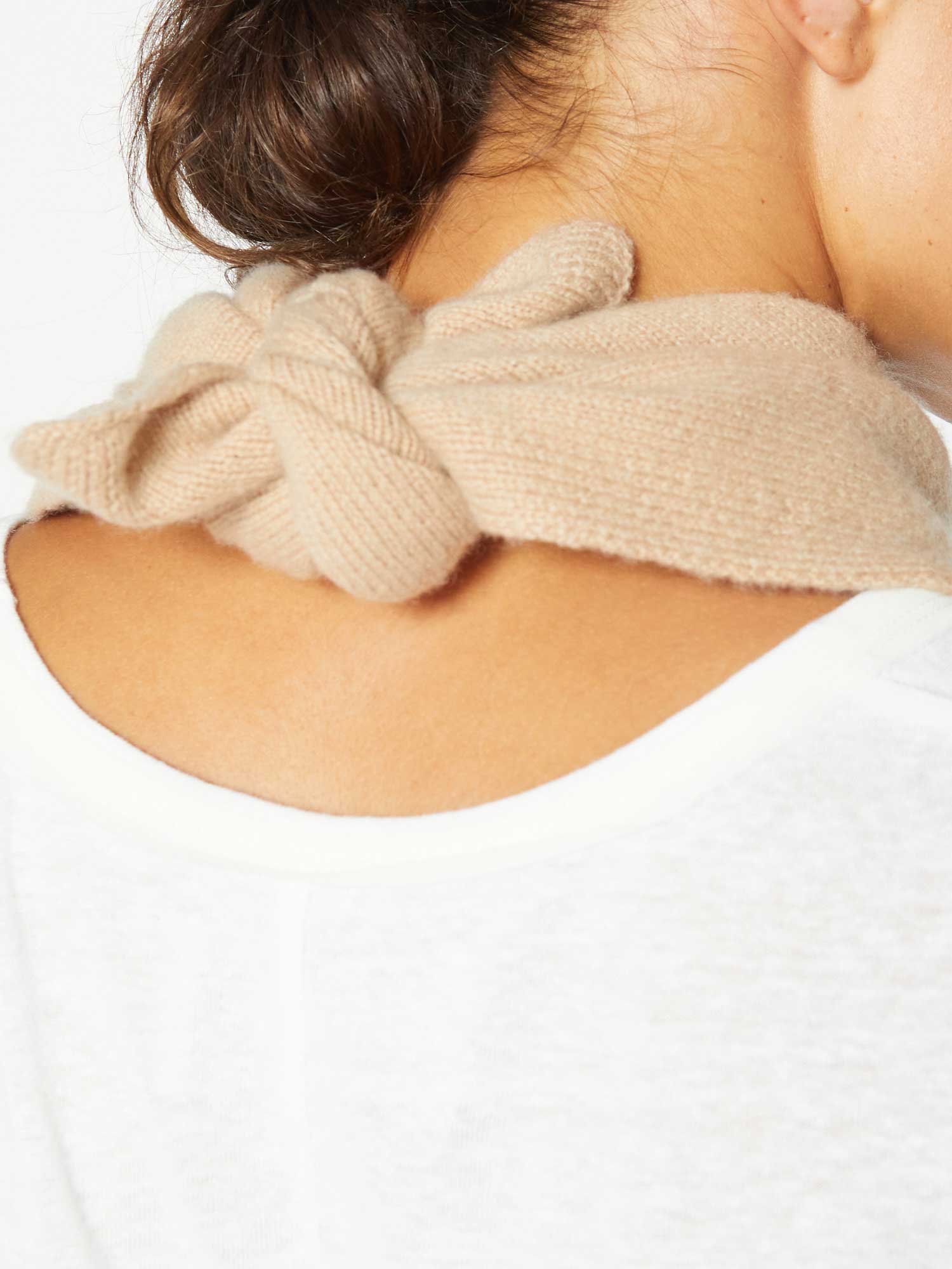 iPage Soft Knit Blend Soft Neck Square Scarf for Women - Image 2