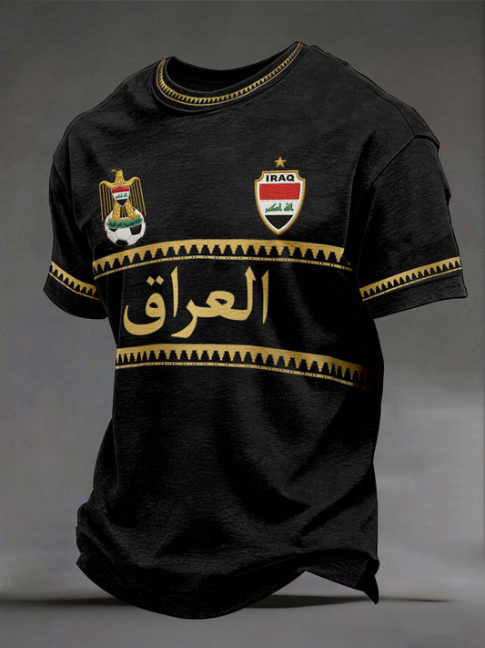 Iraq FIFA World Cup 2026TShirtGame Day Clothing Gift Ideas For Football Lovers