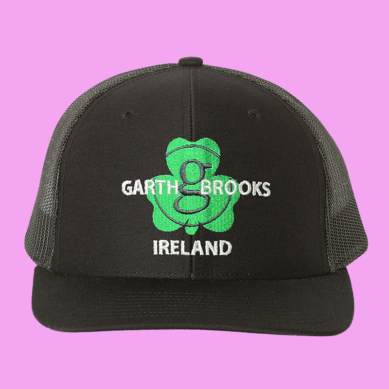 Garth Brooks Tour 2026 Ireland Embroidered Baseball Hat - Best Gift for Fans