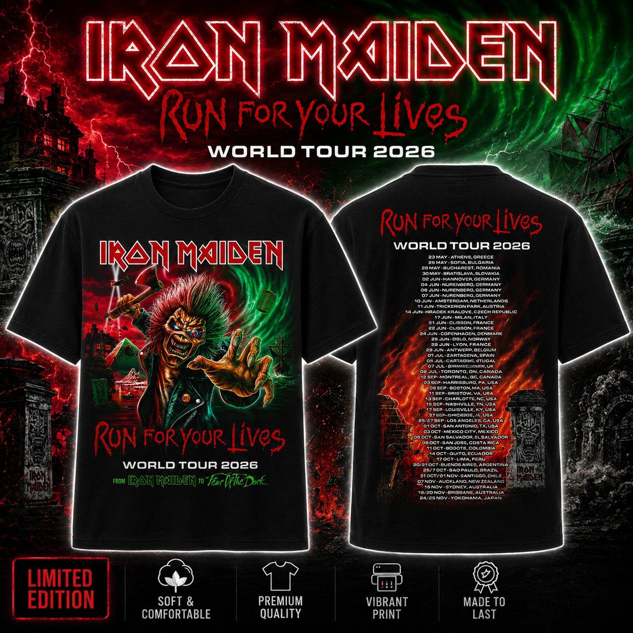 Iron Maiden Montreal, QC 2026 Shirt Merch 2 - merchtourboutique iron maiden montreal qc 2026 shirt merch ShvEG - merchtourboutique