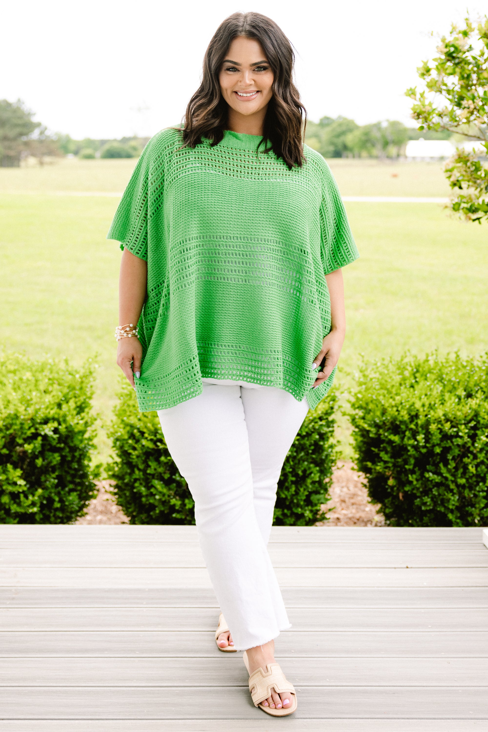 It's The Standard Sweater, Green 3 It's The Standard Sweater, Green - Image 3