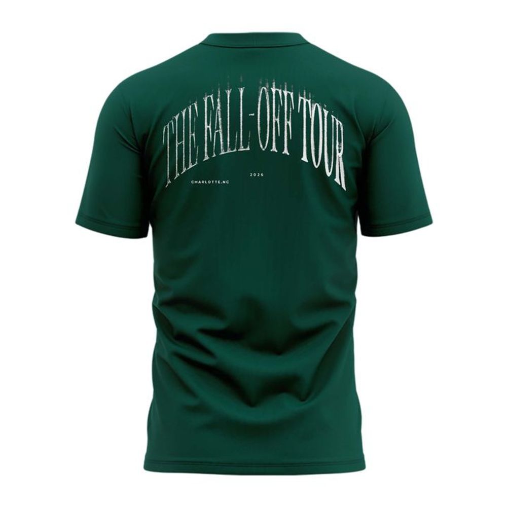 J. Cole The Fall Off Tour Charlotte 2026 Special Shirt - Image 3
