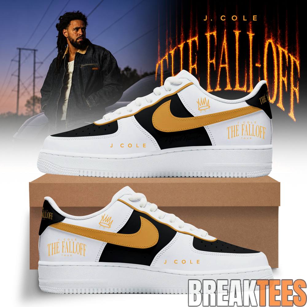 Custom J Cole THE FALLOFF AF1 Shoes