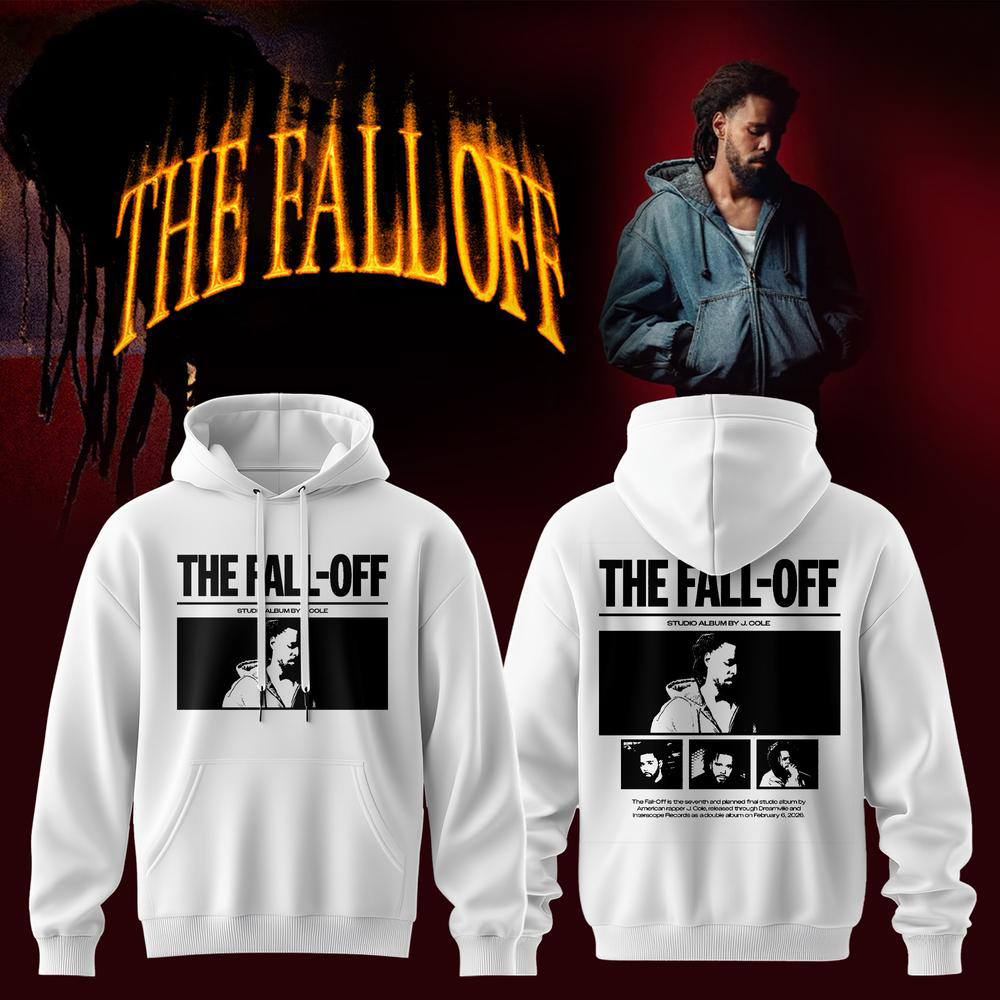 J Cole The FallOff World Tour 2026 Hoodie