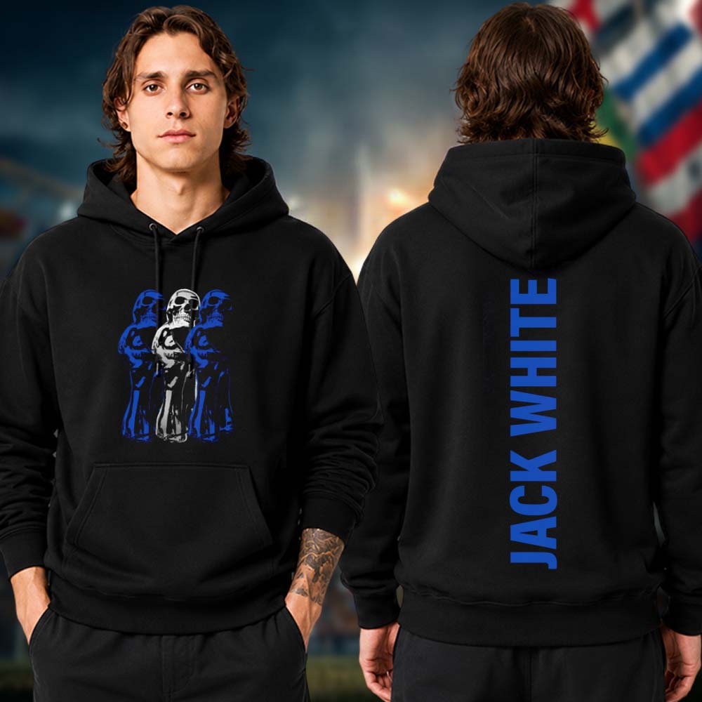 Jack White Black Two Sided Tour Hoodie