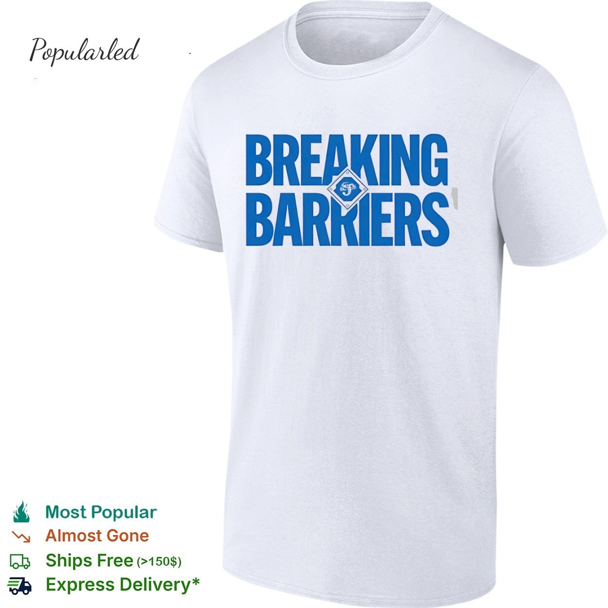 Jacksonville Jumbo Shrimp Breaking Barriers shirt